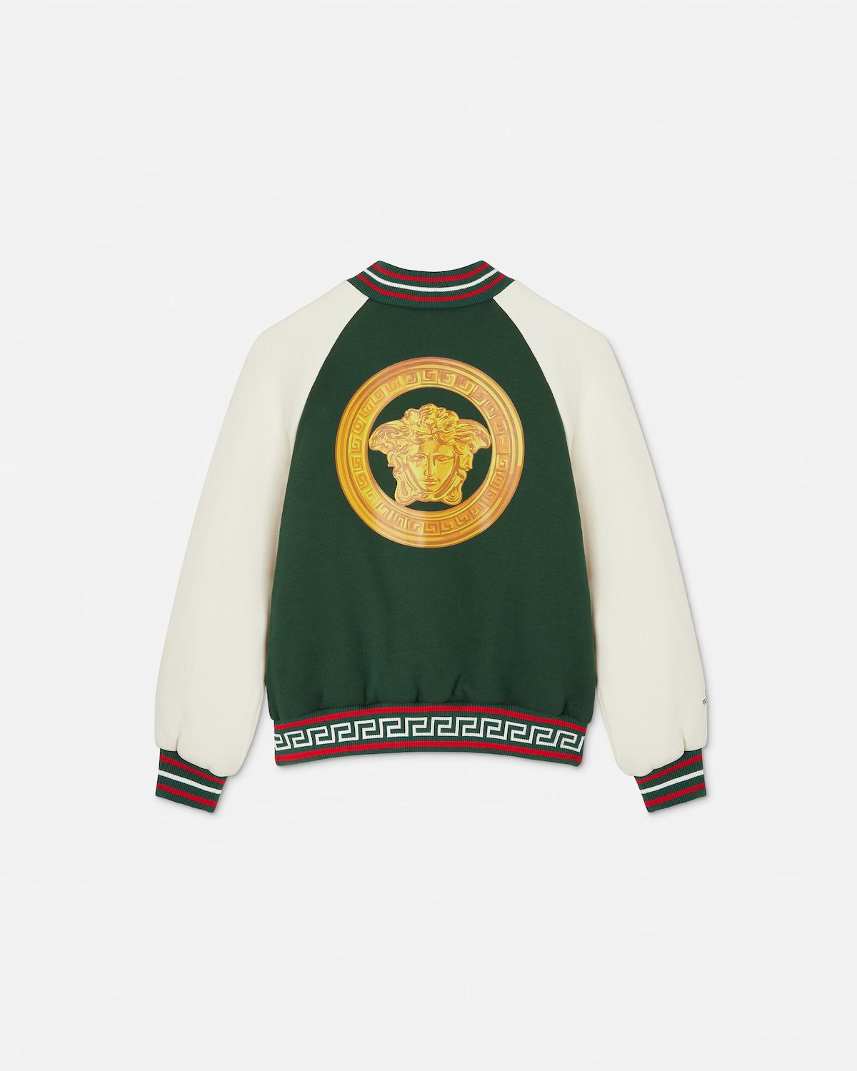 Kids Printed Cotton-Jersey Bomber - Image 3