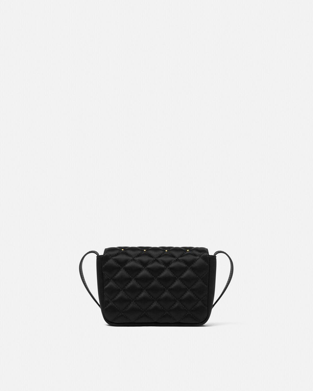 Kids Quilted Satin Crossbody Bag - Image 3