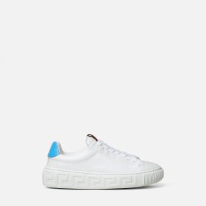 Kids Greca Leather Sneakers