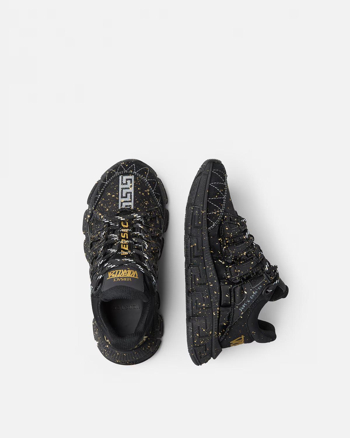 Kids' Trigreca Leather Sneakers - Image 3