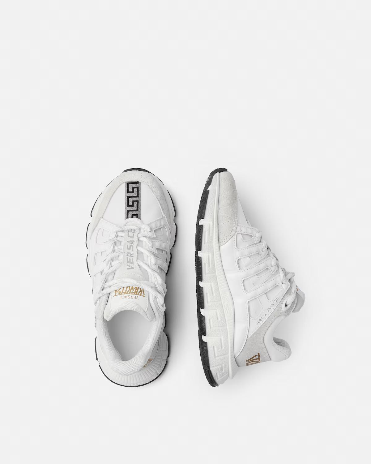 Kids' Trigreca Leather Sneakers - Image 3