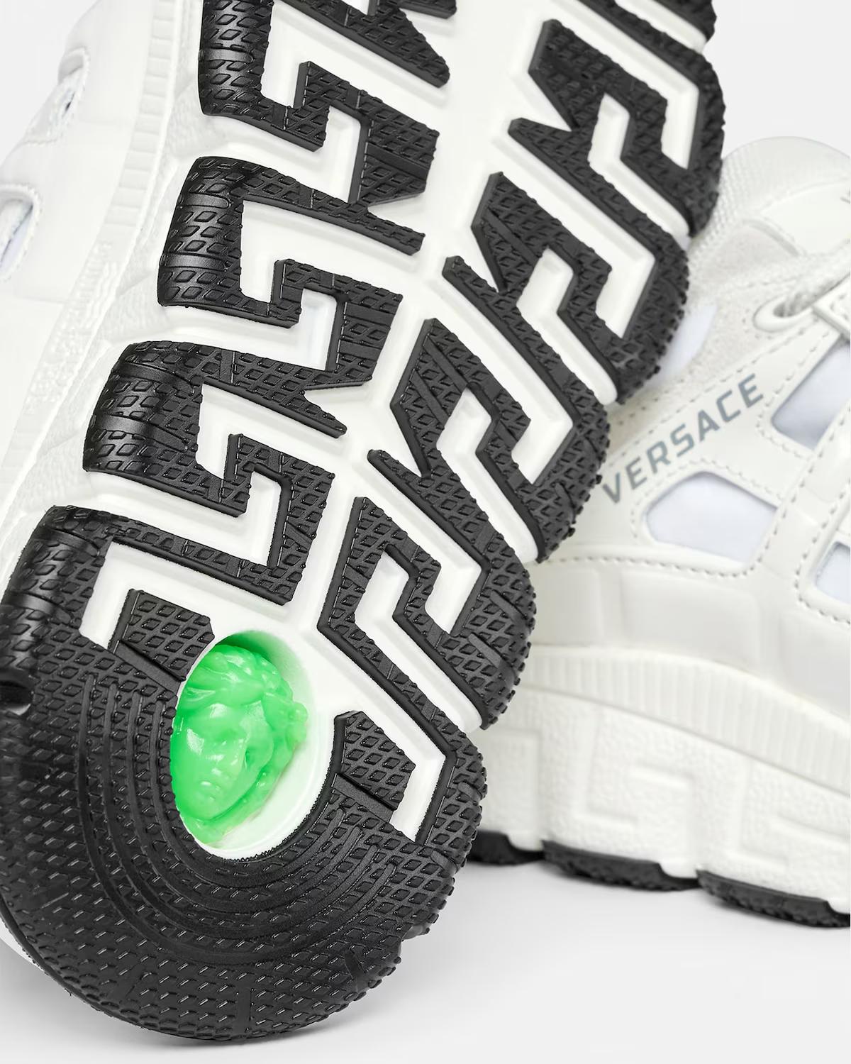 Kids' Trigreca Leather Sneakers - Image 2