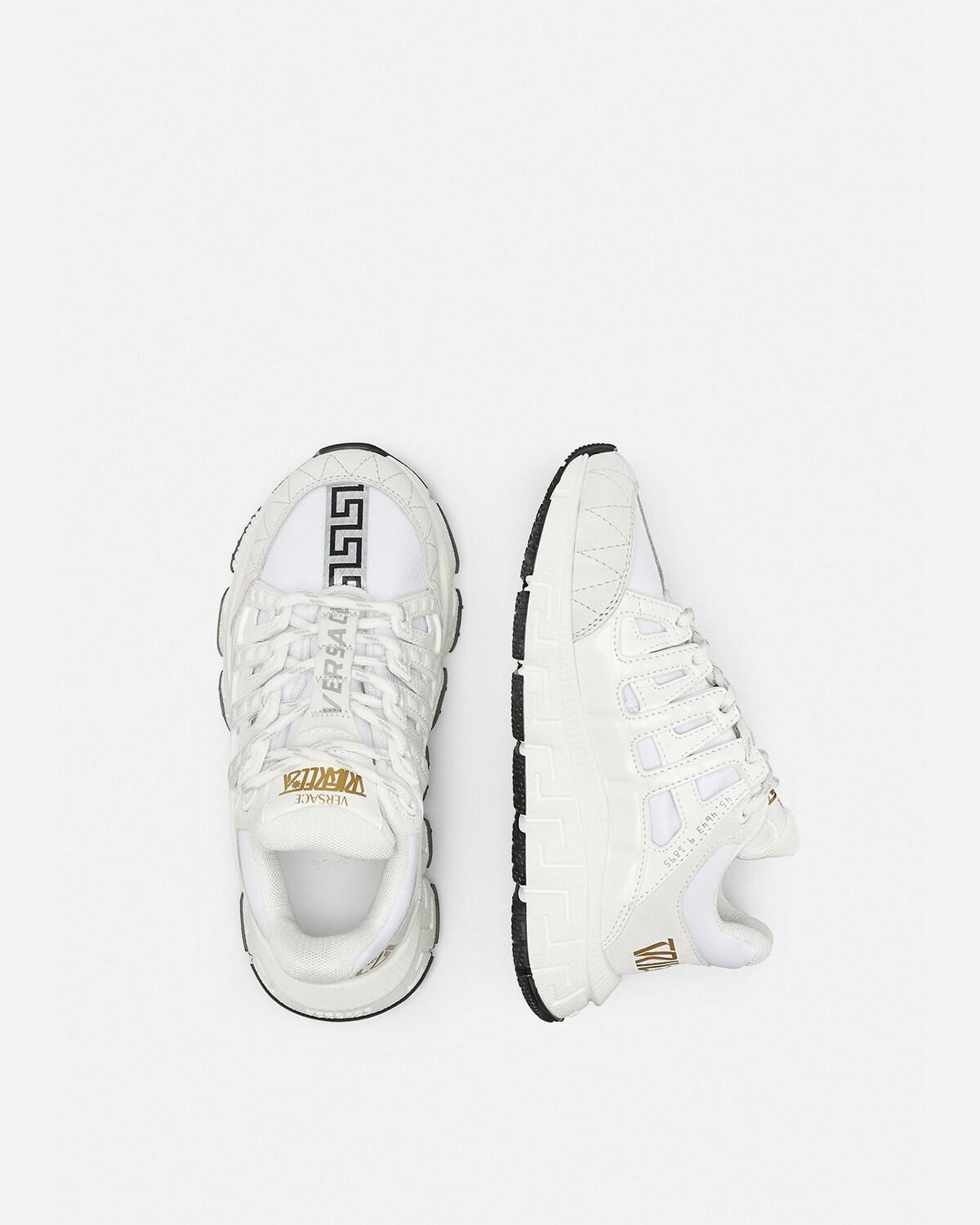 Kids' Trigreca Leather Sneakers - Image 3
