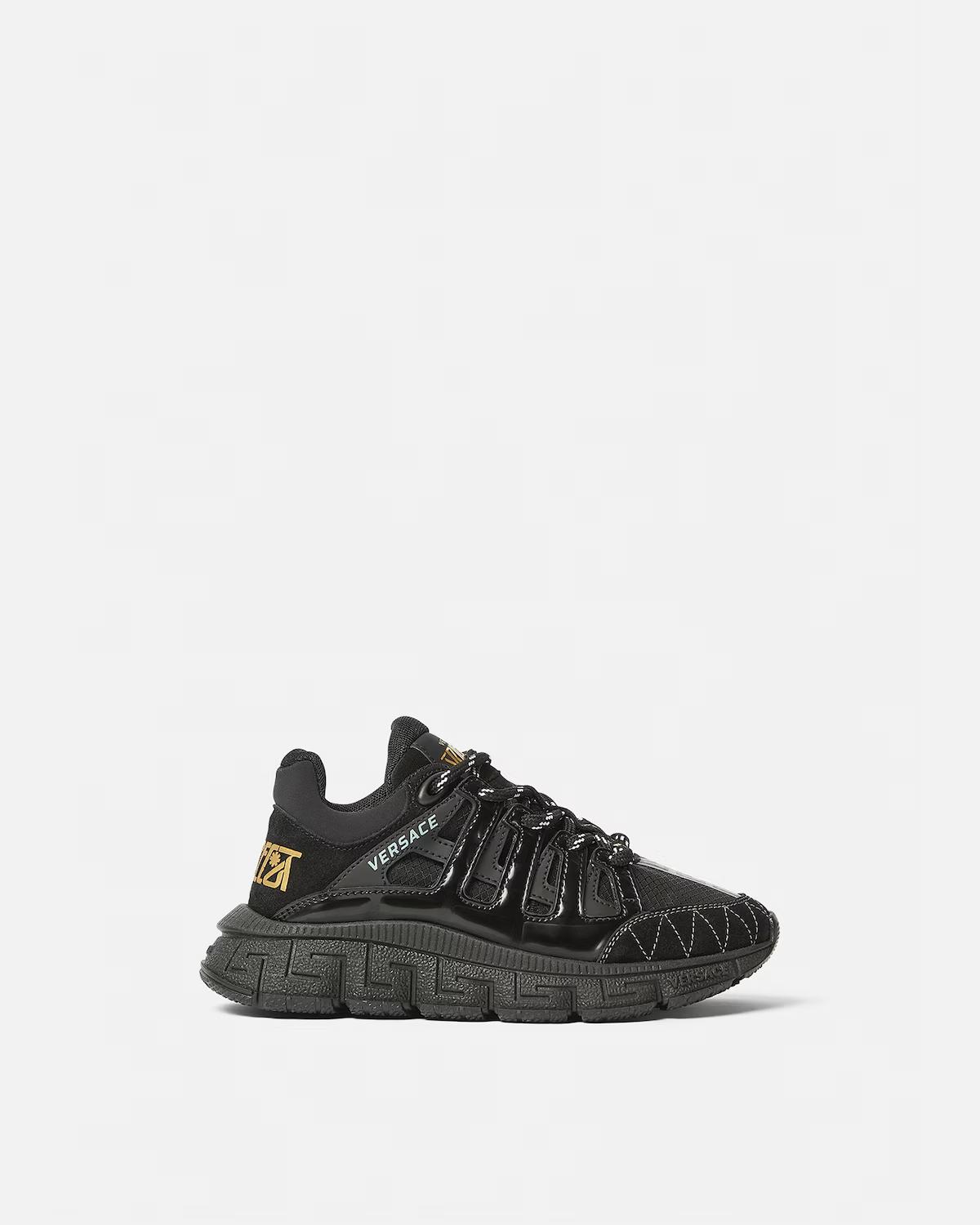 Kids' Trigreca Leather Sneakers