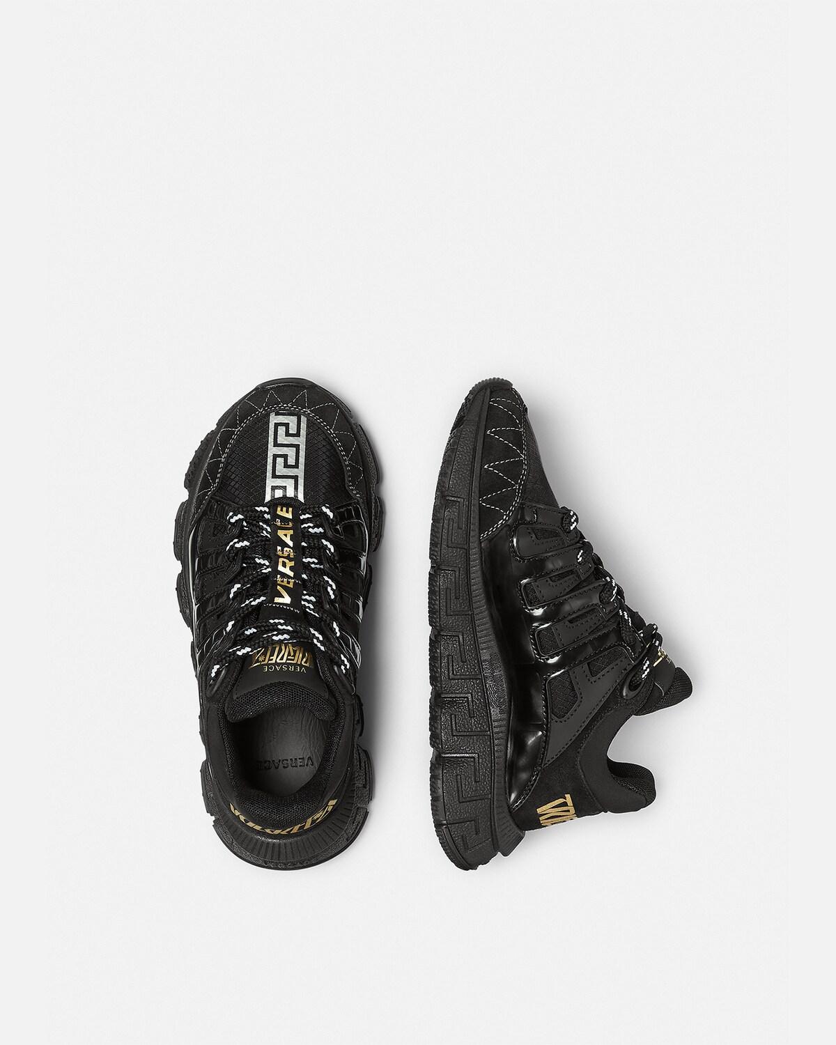 Kids' Trigreca Leather Sneakers - Image 3