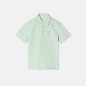Kids Embroidered-Logo Cotton-Piqu?? Polo