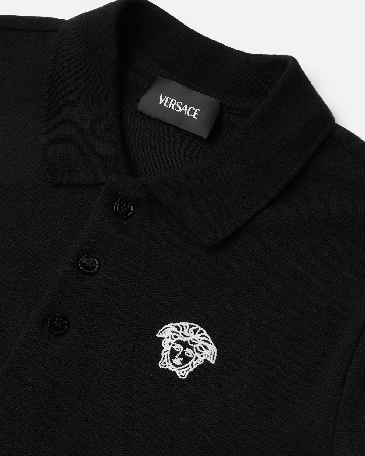 Kids Embroidered Cotton-Piqu?? Polo - Image 4
