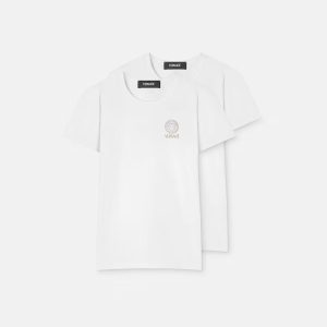 Kids Printed Cotton-Jersey Undershirt 2-Pack