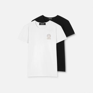 Kids Printed Cotton-Jersey Undershirt 2-Pack