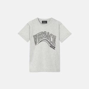 Kids Embellished Printed Cotton-Jersey T-Shirt