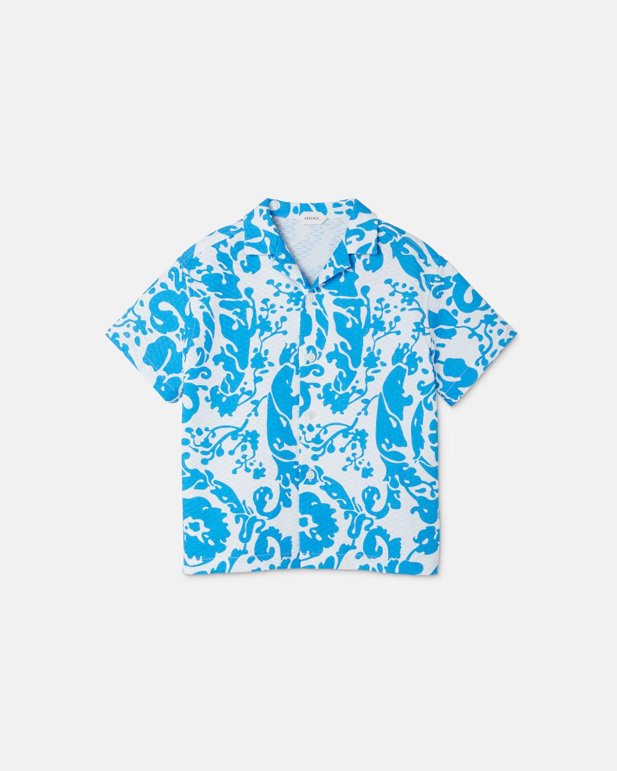 Kids Printed Cotton-Piqu?? Shirt