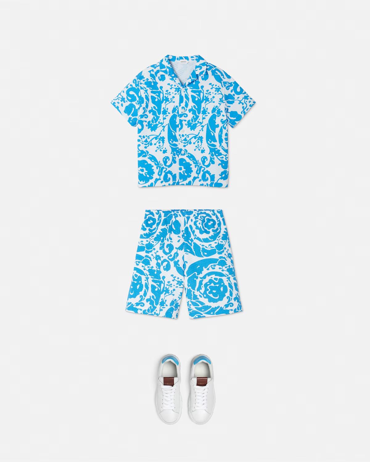 Kids Printed Cotton-Piqu?? Shirt - Image 2
