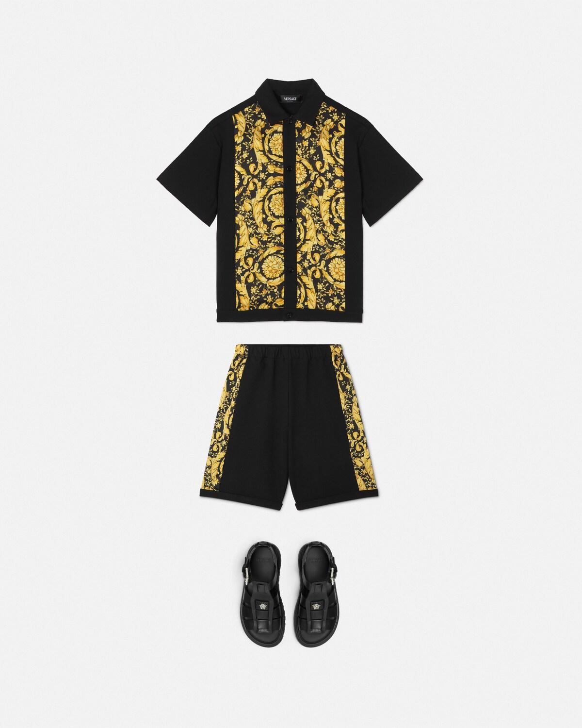 Kids Printed Milano-Stitch Shirt - Image 2