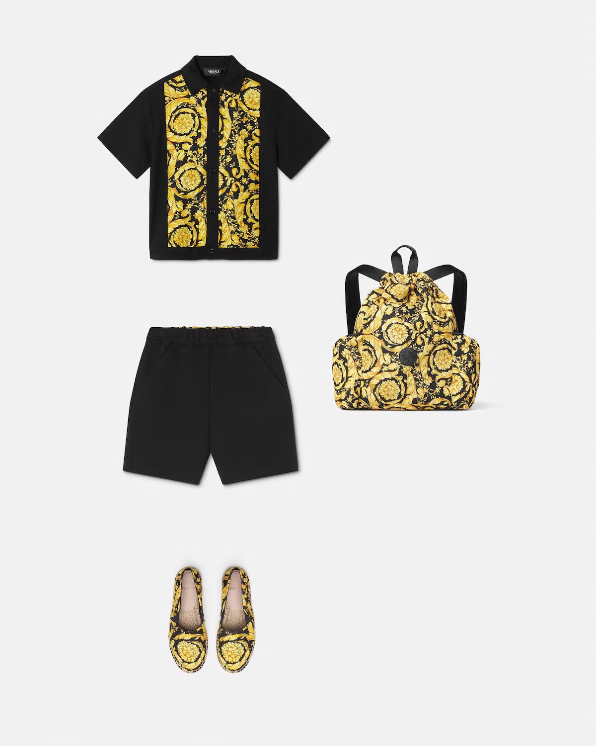 Kids Printed Milano-Stitch Shirt - Image 2