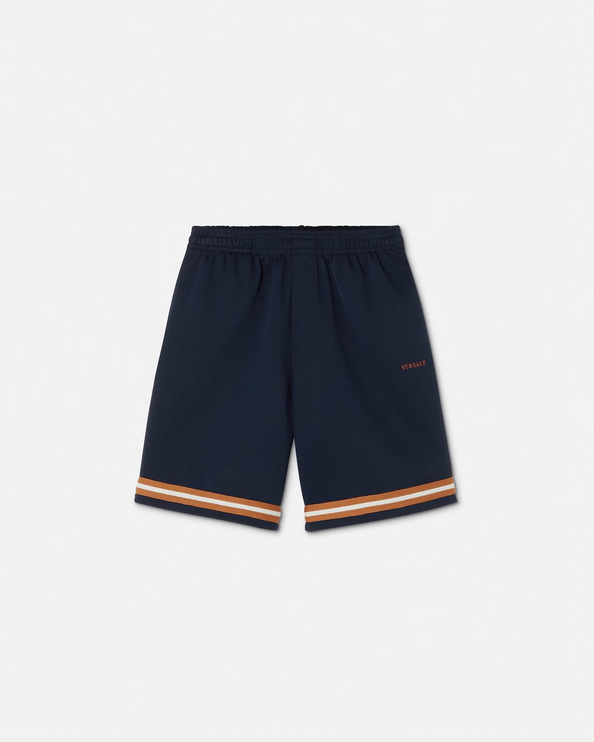 Kids Embroidered-Logo Stretch Piqu?? Shorts