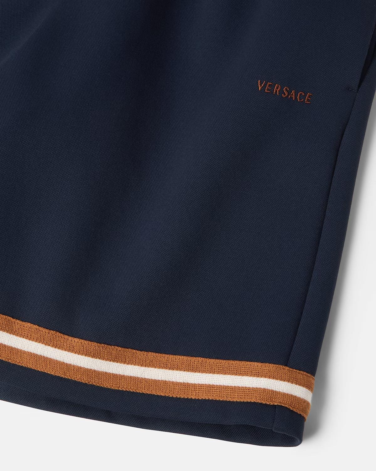Kids Embroidered-Logo Stretch Piqu?? Shorts - Image 4