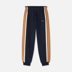 Kids Embroidered-Logo Cotton-Jersey Sweatpants