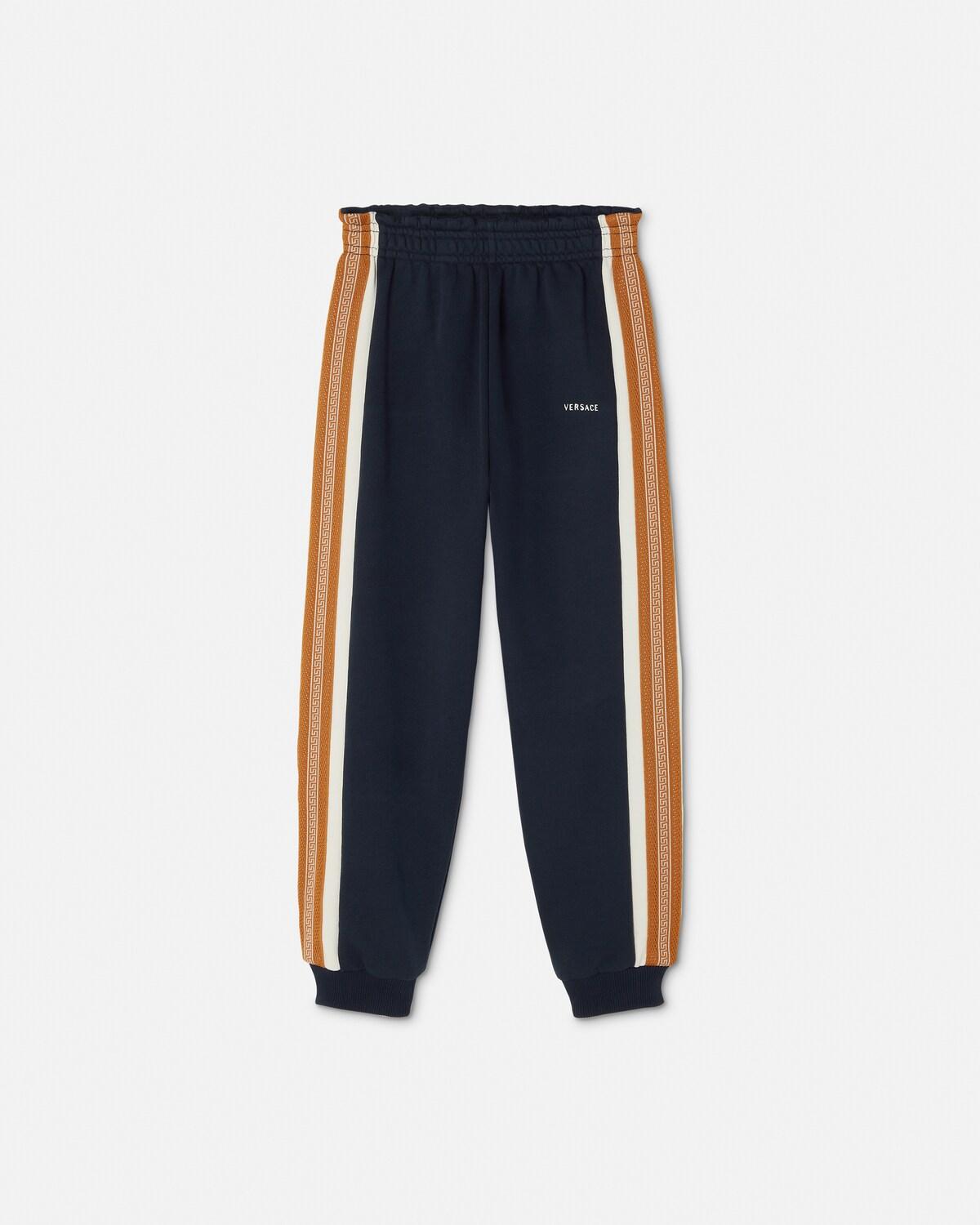 Kids Embroidered-Logo Cotton-Jersey Sweatpants