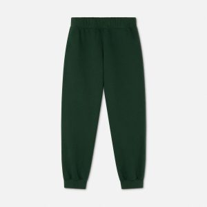 Kids Embroidered Cotton-Jersey Sweatpants