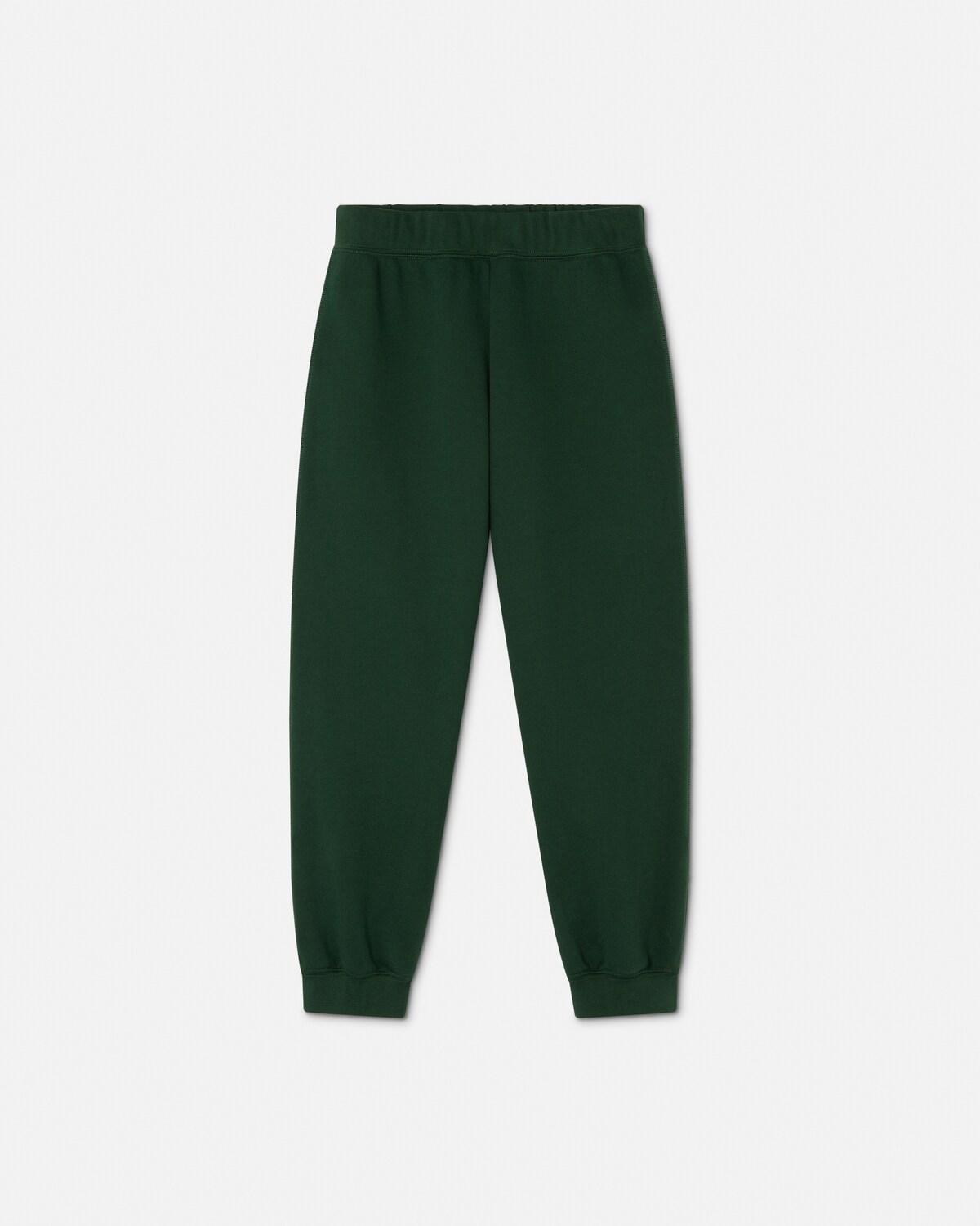 Kids Embroidered Cotton-Jersey Sweatpants
