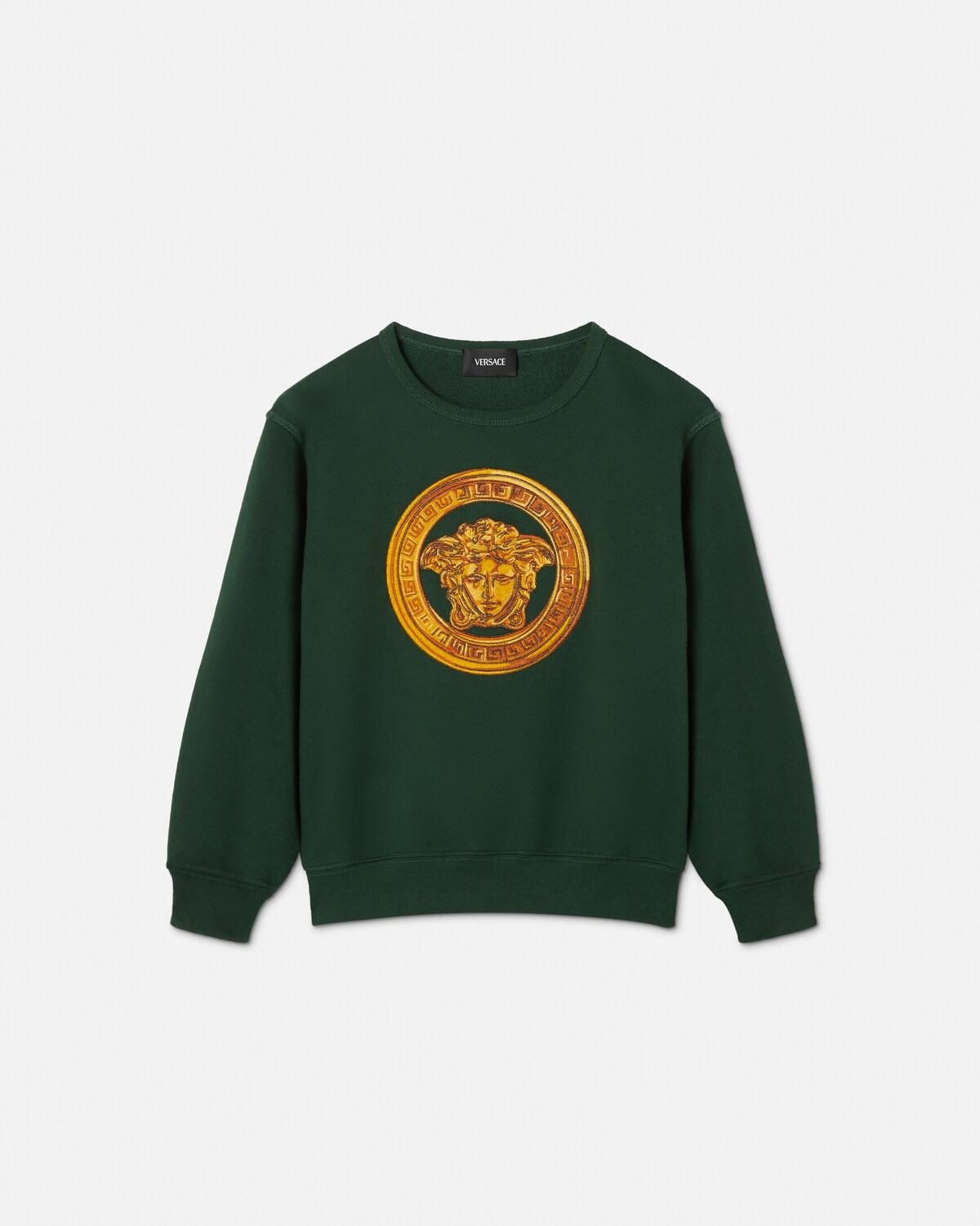 Kids Embroidered Cotton-Jersey Sweatshirt