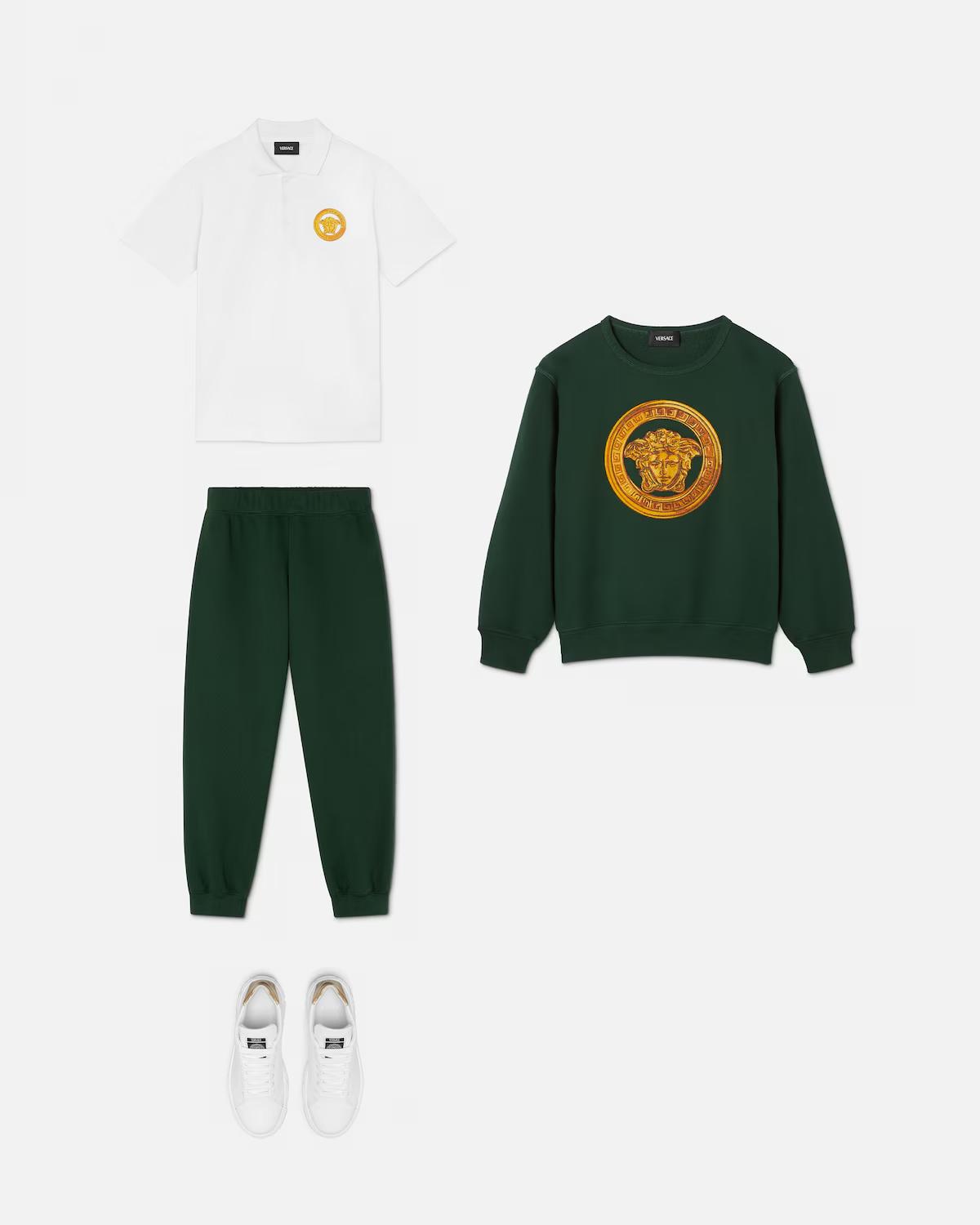 Kids Embroidered Cotton-Jersey Sweatshirt - Image 2