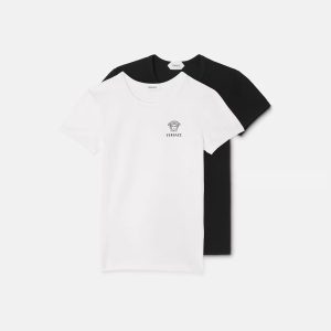 Kids Embroidered Cotton-Jersey T-shirt 2-Pack