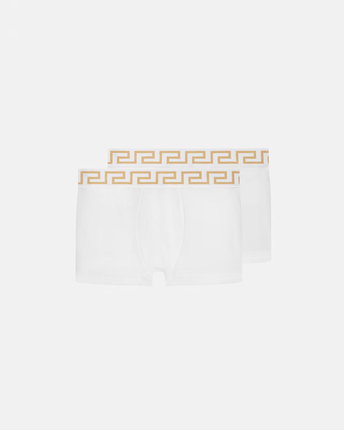 Kids Jacquard Cotton-Jersey Trunks 2-Pack
