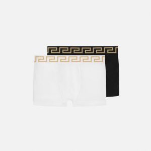 Kids Jacquard Cotton-Jersey Trunks 2-Pack