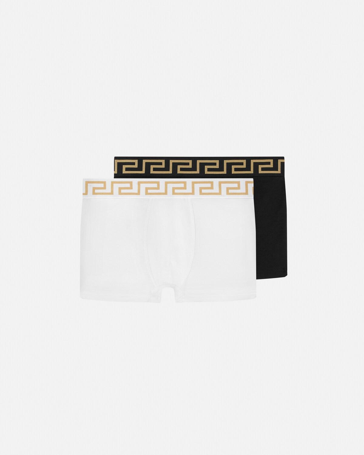 Kids Jacquard Cotton-Jersey Trunks 2-Pack