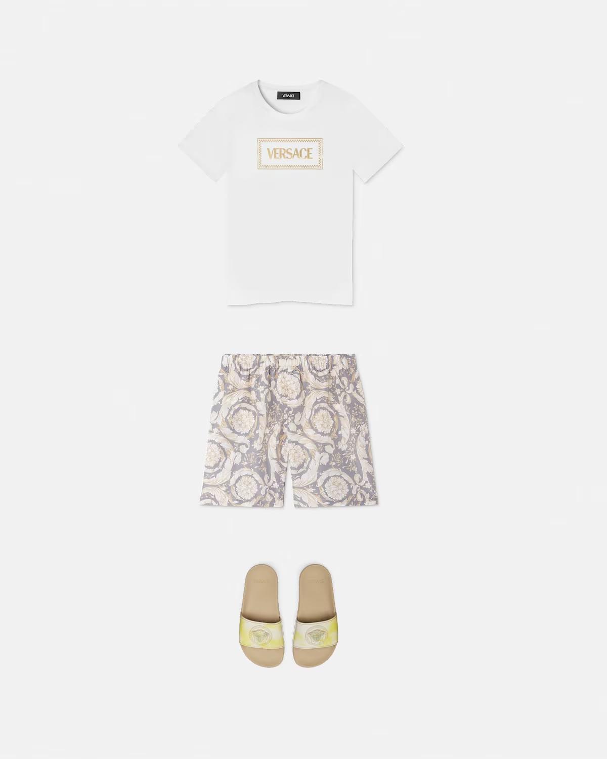 Kids Printed Swim Shorts - Image 2