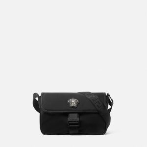 La Medusa Nylon Mini Messenger Bag