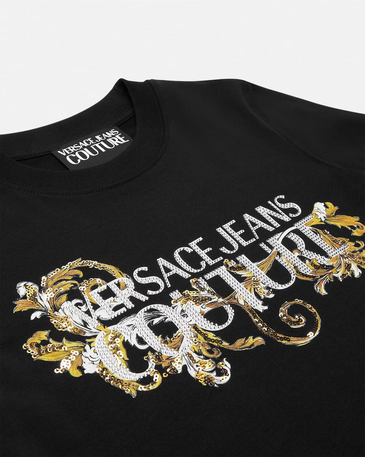 Crystal Outline Barocco T-Shirt Dress - Image 2
