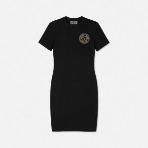 V-Emblem T-Shirt Dress