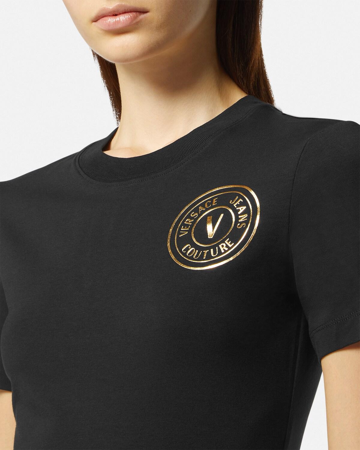 V-Emblem Logo T-Shirt Dress - Image 3