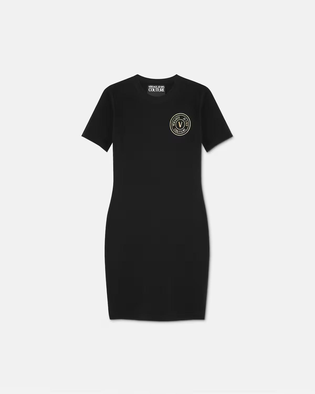 V-Emblem T-Shirt Dress