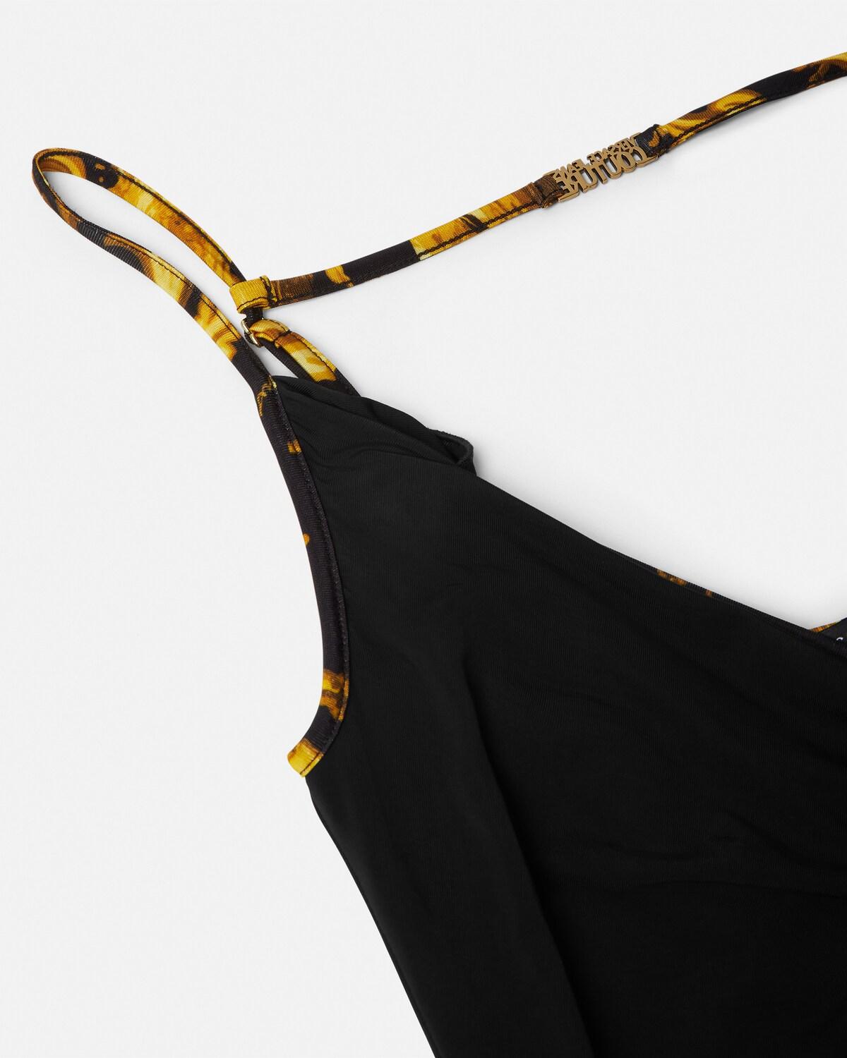 Printed Viscose Draped Top - Image 2