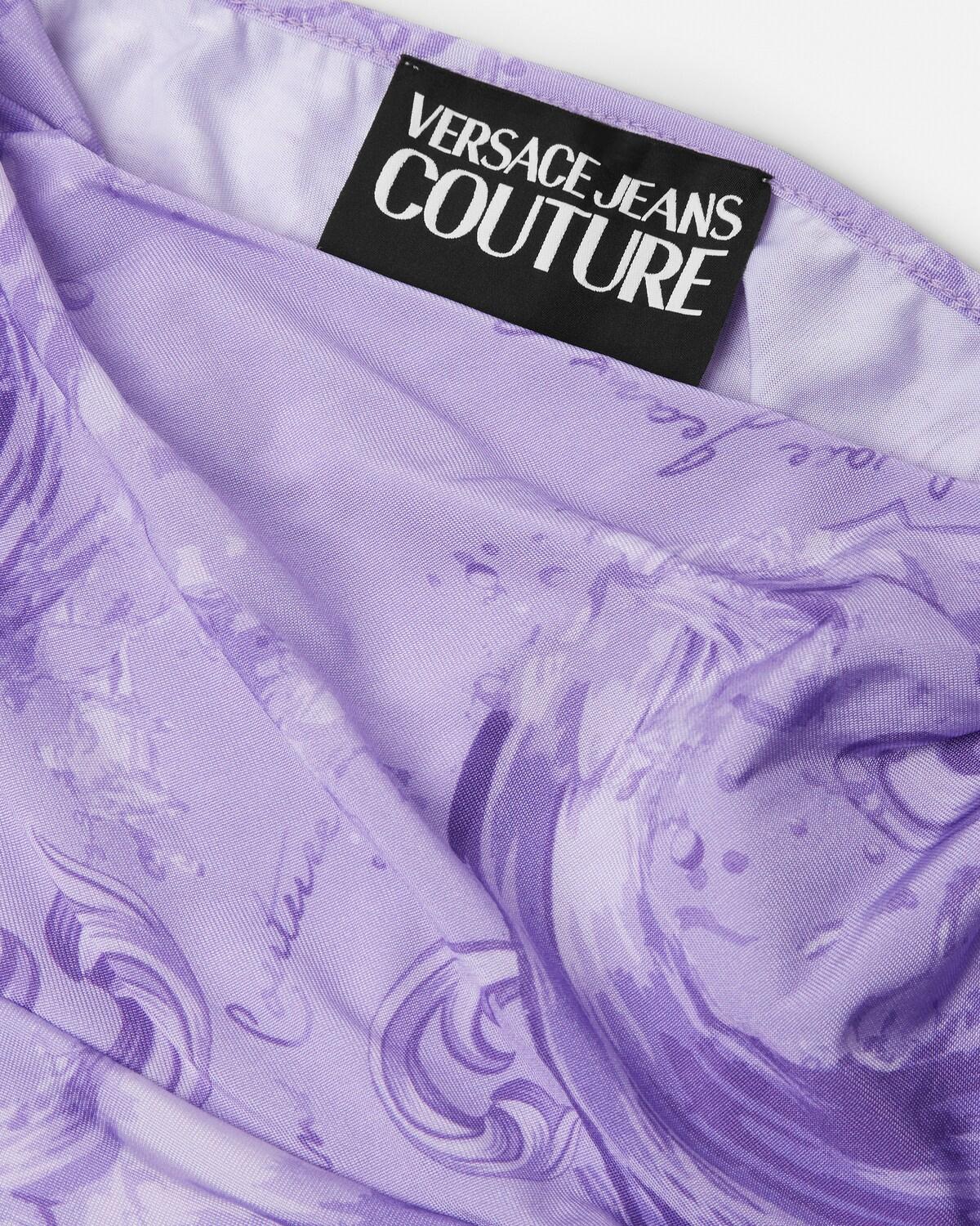 Printed Viscose Draped Top - Image 2