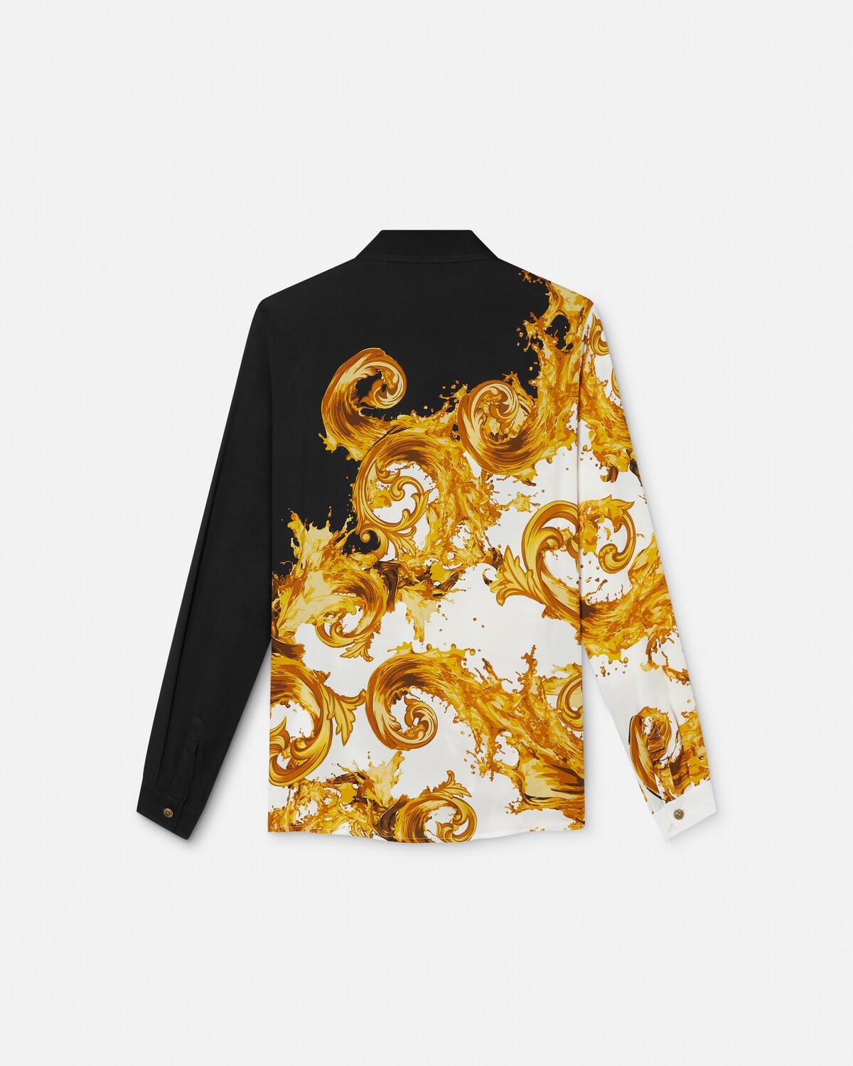 Printed Twill Viscose Shirt - Image 3