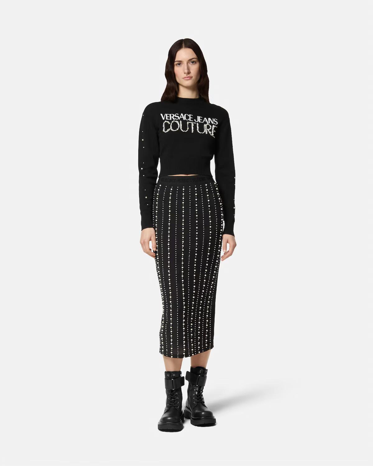 Embellished Logo Sweater - Image 2