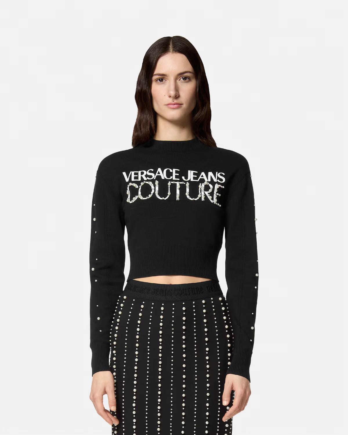 Embellished Logo Sweater - Image 4