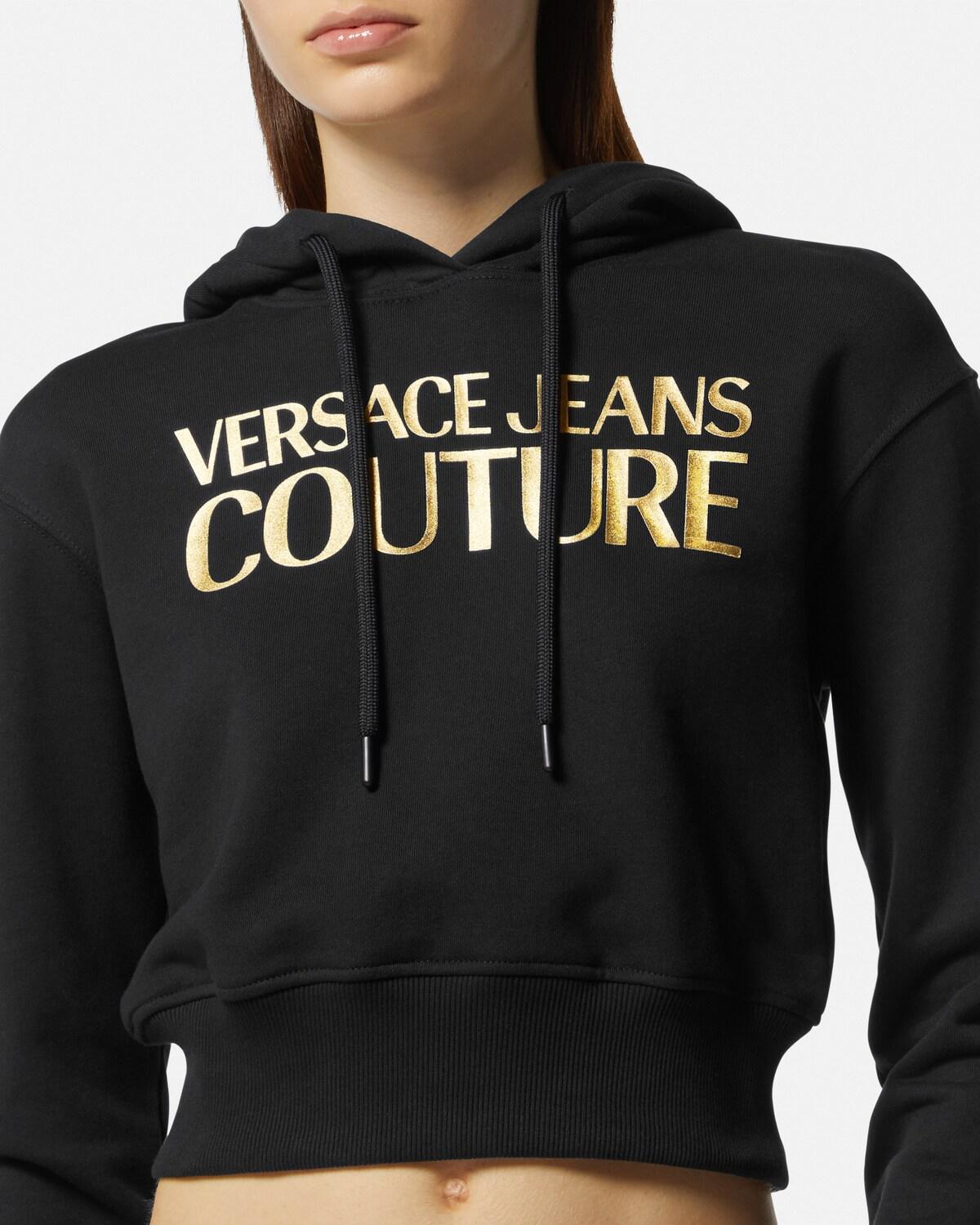 Logo Crop Hoodie - Image 3