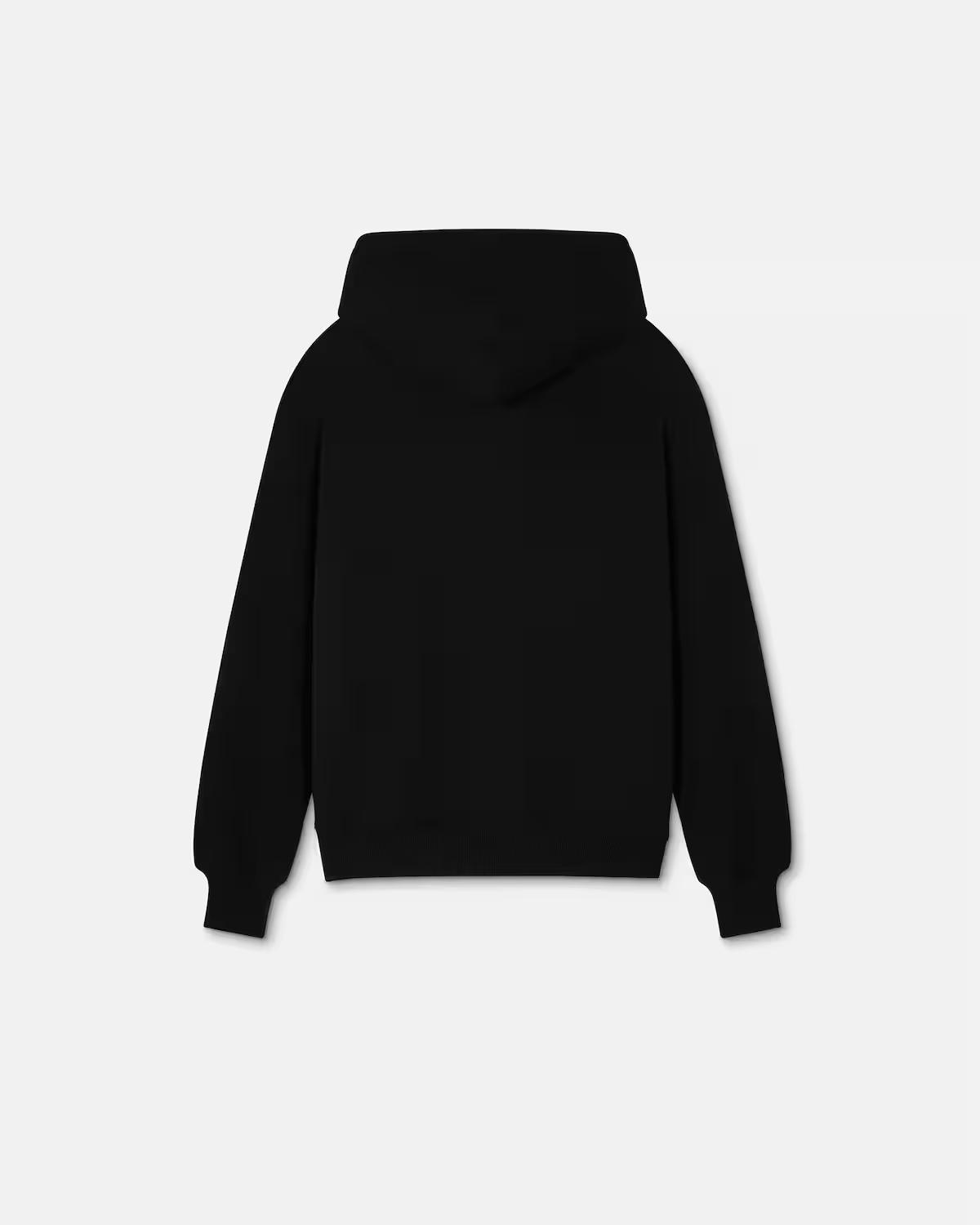 Printed Embellished Cotton-Jersey Hoodie - Image 3