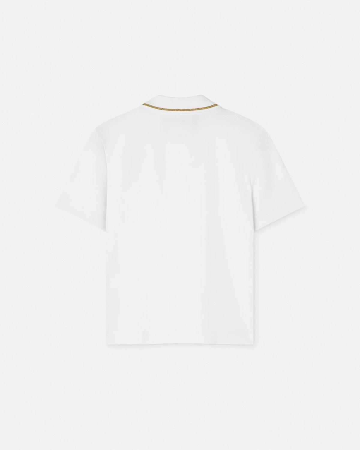 V-Emblem Polo Shirt - Image 3