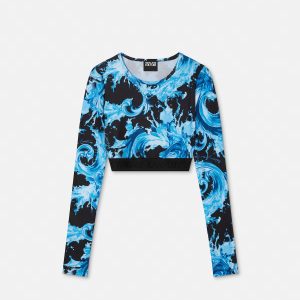 Printed Crop Top