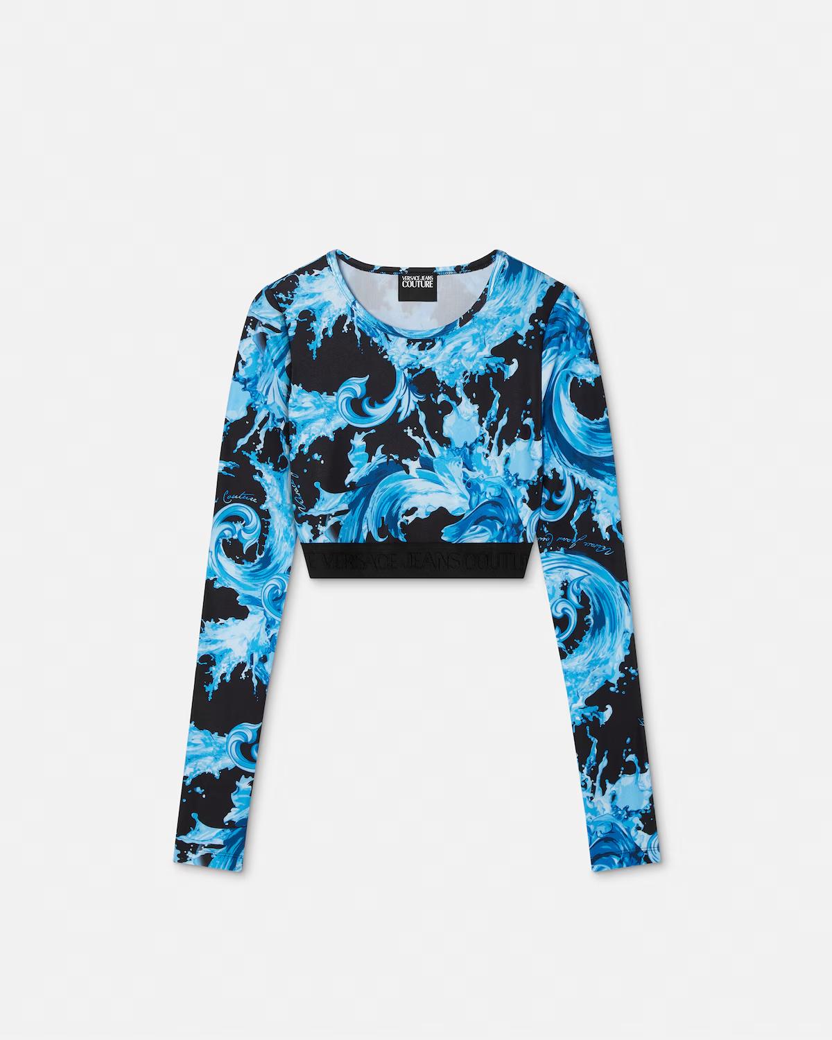 Printed Crop Top