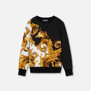 Printed Cotton-Jersey Sweatshirt