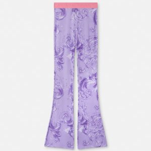 Printed Viscose Flared Leggings
