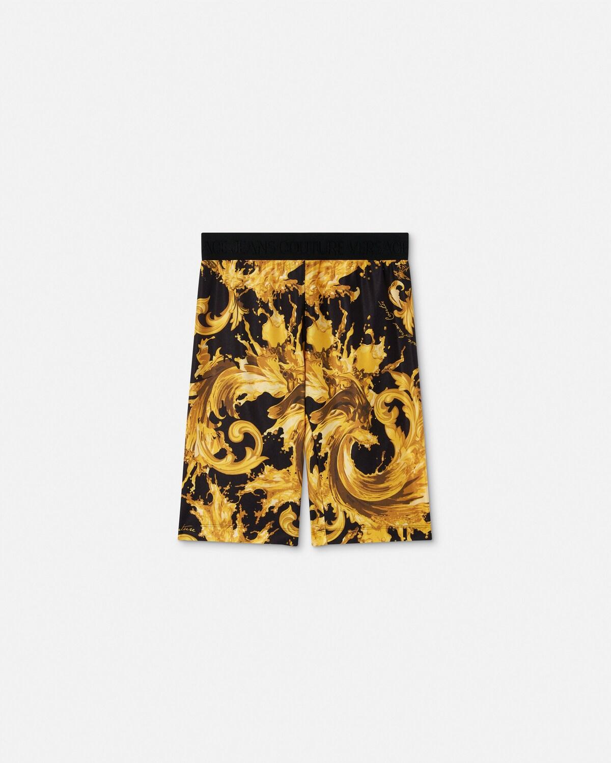Printed Bicycle Shorts