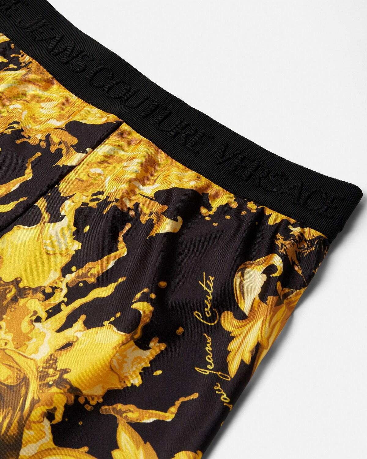 Printed Bicycle Shorts - Image 2